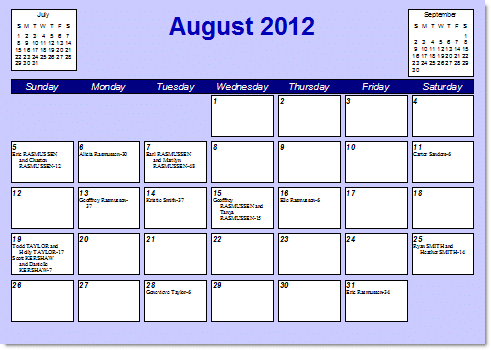 Calendar12