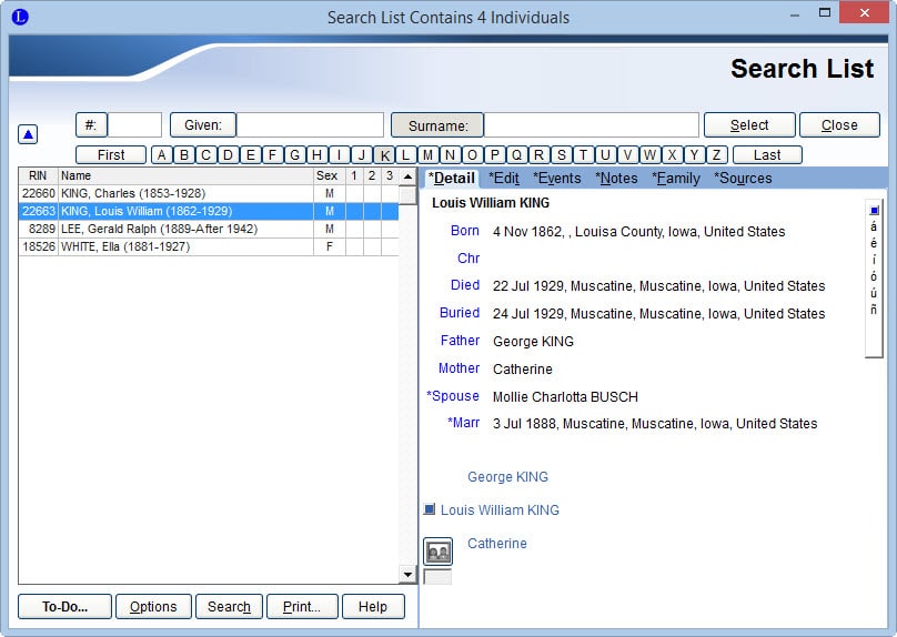 Searchlist4