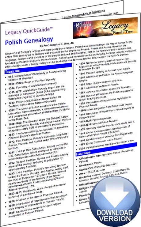Polish Genealogy