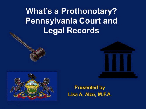 PA-Prothonotary