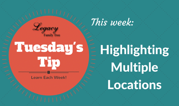 TT - Highlighting Multiple Locations