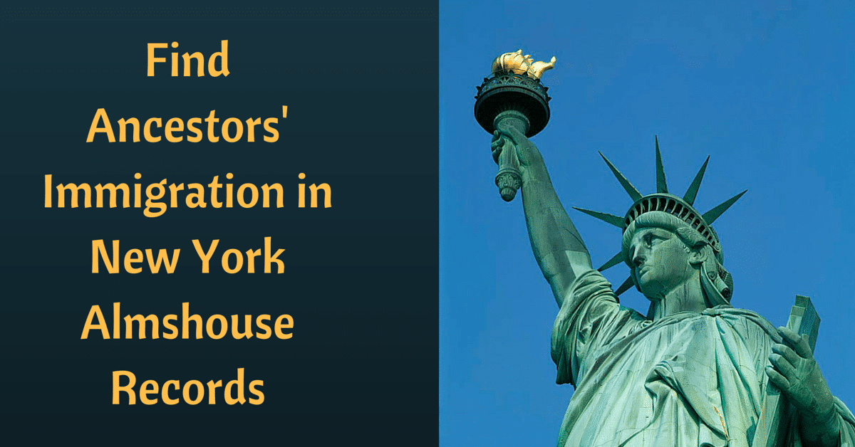 NY Almshouse Records