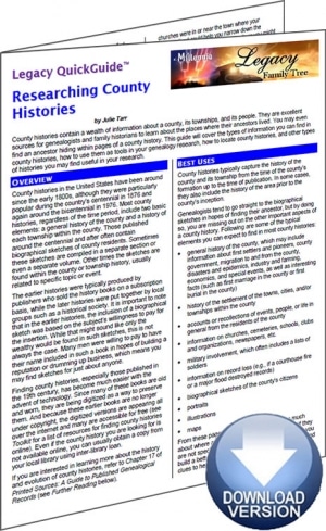 County Histories