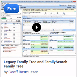 Legacy Family Tree and FamilySearch Family Tree