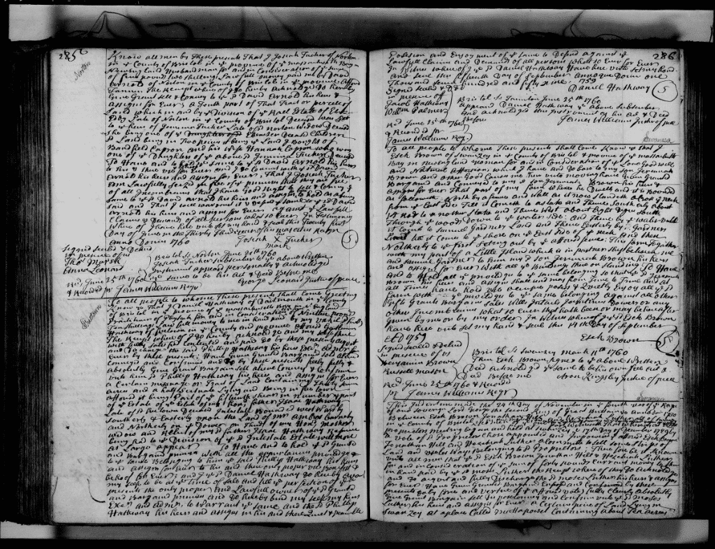 Brown  Esek to Brown  Jeremiah - 1759 deed