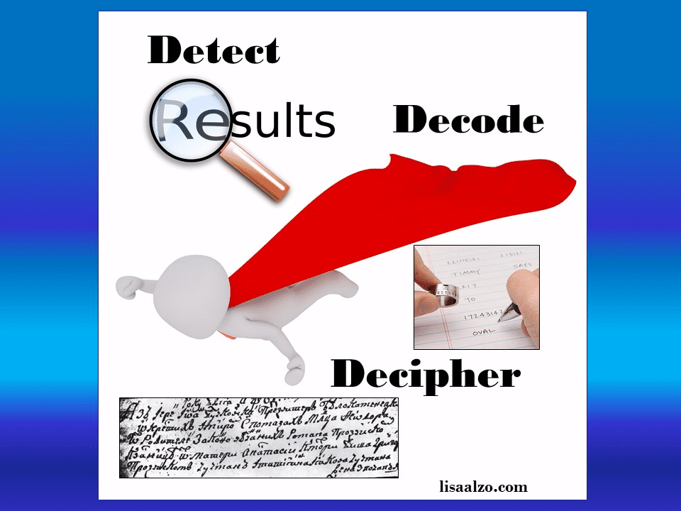 Detect. Decode. Decipher. Eastern European Genealogy