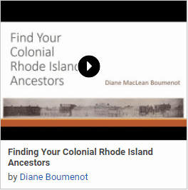 Finding Your Colonial Rhode Island Ancestors