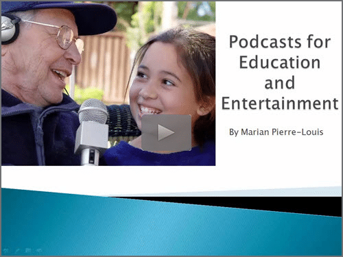 Podcasts for Education and Entertainment