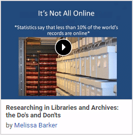 Researching in Libraries and Archives: the Do's and Don'ts