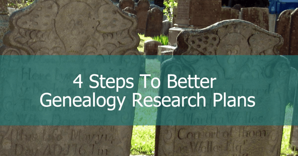 4 Steps To Better Genealogy Research Plans by Jake Fletcher / photo by Marian Pierre-Louis 4 Steps To Better Genealogy Research Plans by Jake Fletcher / photo by Marian Pierre-Louis