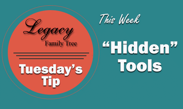 Tuesday's Tip - "Hidden" Tools (Beginner)
