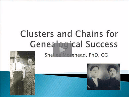 Clusters and Chains for Genealogical Success