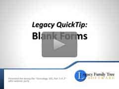 Blankforms