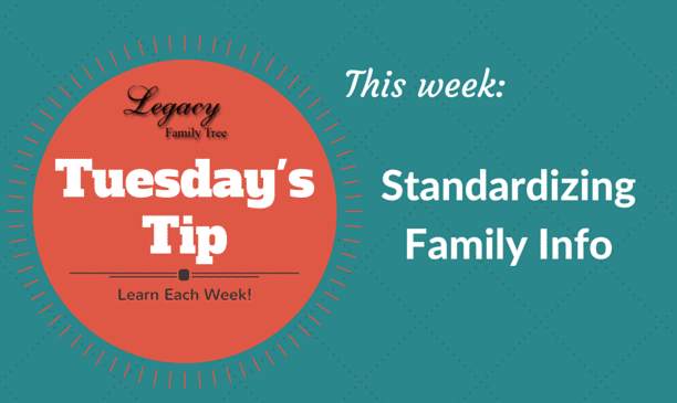 TT - Standardizing Family Info TT - Standardizing Family Info
