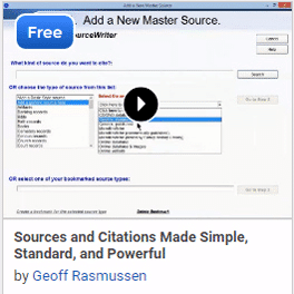 Sources and Citations Made Simple, Standard, and Powerful