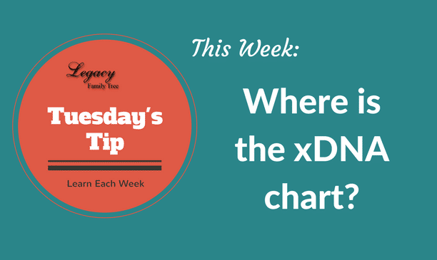 Tuesday's Tip  - Where is the xDNA chart?