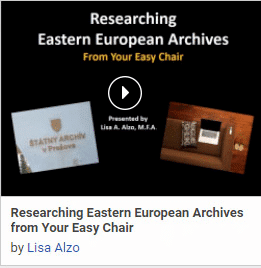 Researching Eastern European Archives from Your Easy Chair