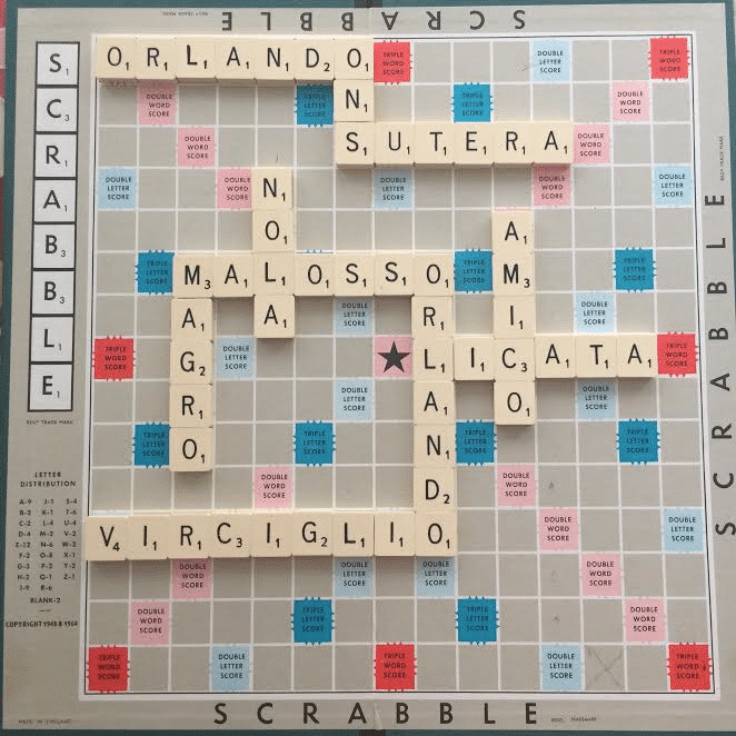 Orlando Scrabble Board by Julie Goucher