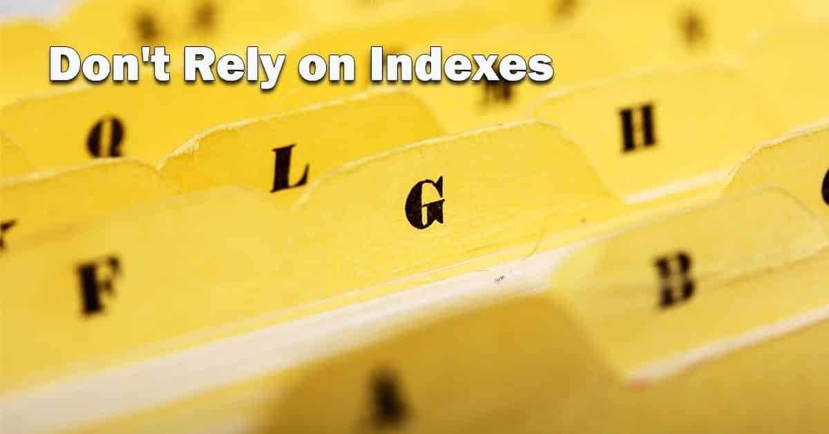 Indexes