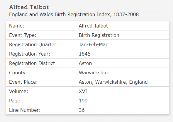 England-birth-registration-index