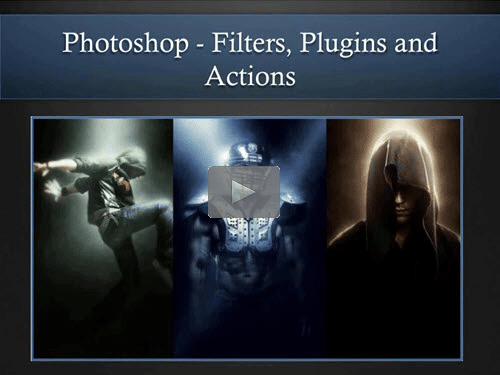 New "Member Friday" Webinar - Photoshop: Filters, Plugins and Actions by Jared Hodges