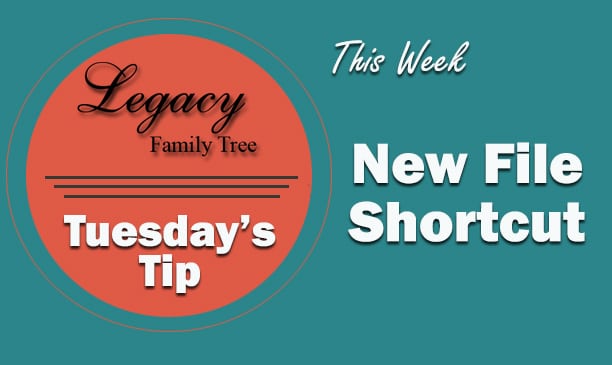 New File Shortcut