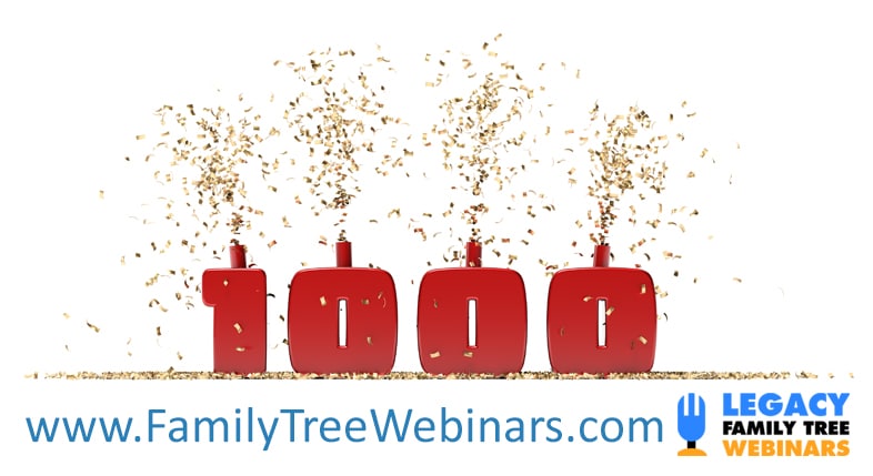 1000 webinars!