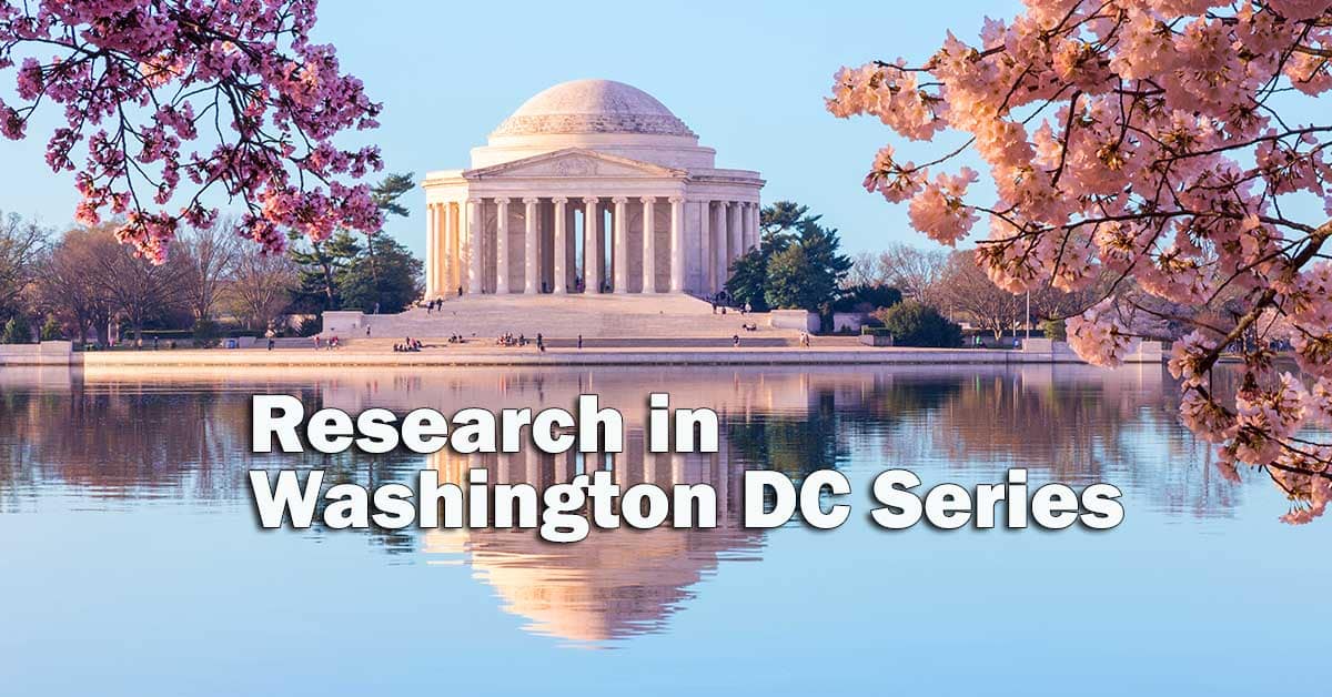 Research in Washington DC Series Now Available