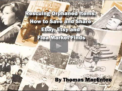 Rescuing Orphaned Items: How to Save and Share Ebay, Etsy and Flea Market Finds by Thomas MacEntee
