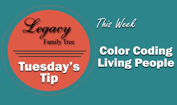 Color Coding Living People