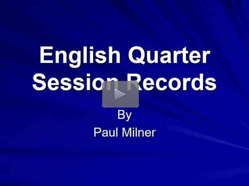 England’s Quarter Sessions Records by Paul Milner