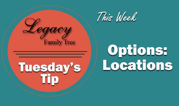 TT - Options - Locations