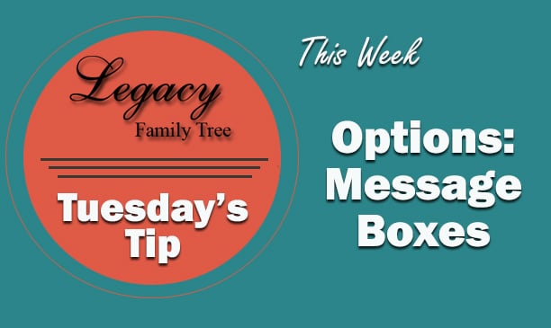 TT - Options - Message Boxes
