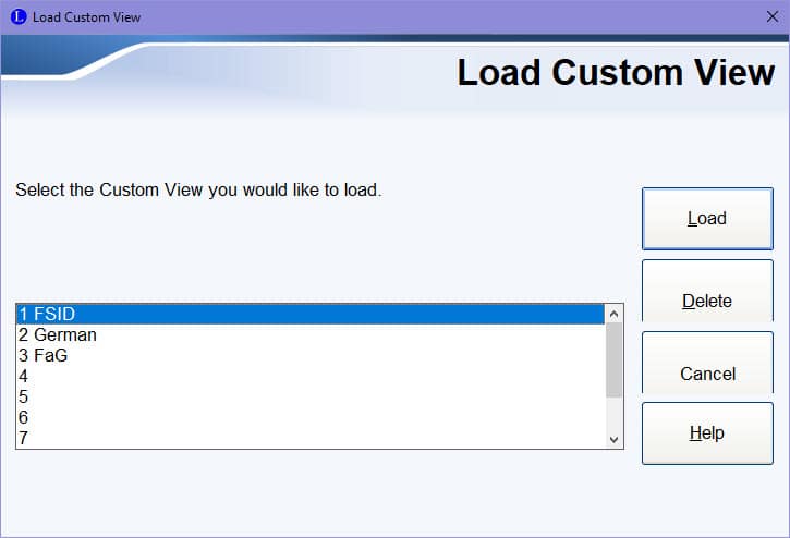 Load Custom View Load Custom View