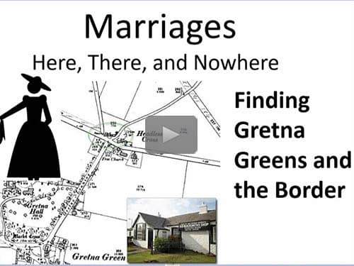 Marriages Here, There, and Nowhere: Finding Gretna Greens and Borders