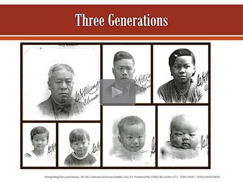 Finding Genealogical Data in the Chinese Exclusion Act Case Files - free webinar by Trish Hackett Nicola, CG now online for limited time