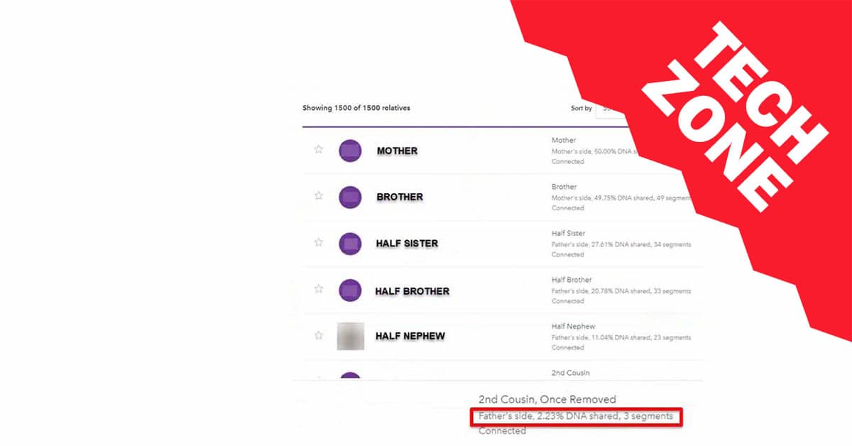 New TechZone Video - How to Convert % to cMs on 23andMe by Michelle Leonard