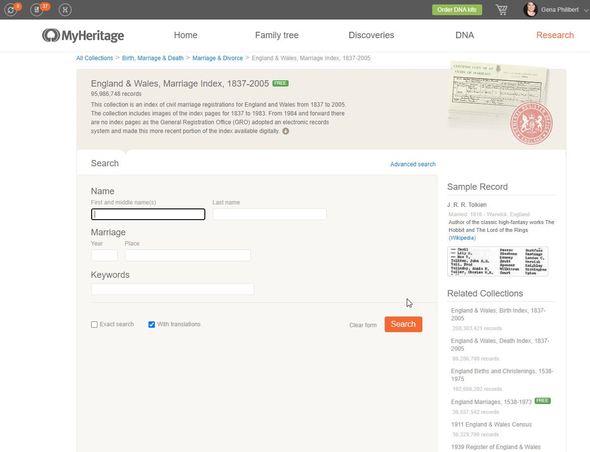 MyHeritage England & Wales MyHeritage England & Wales