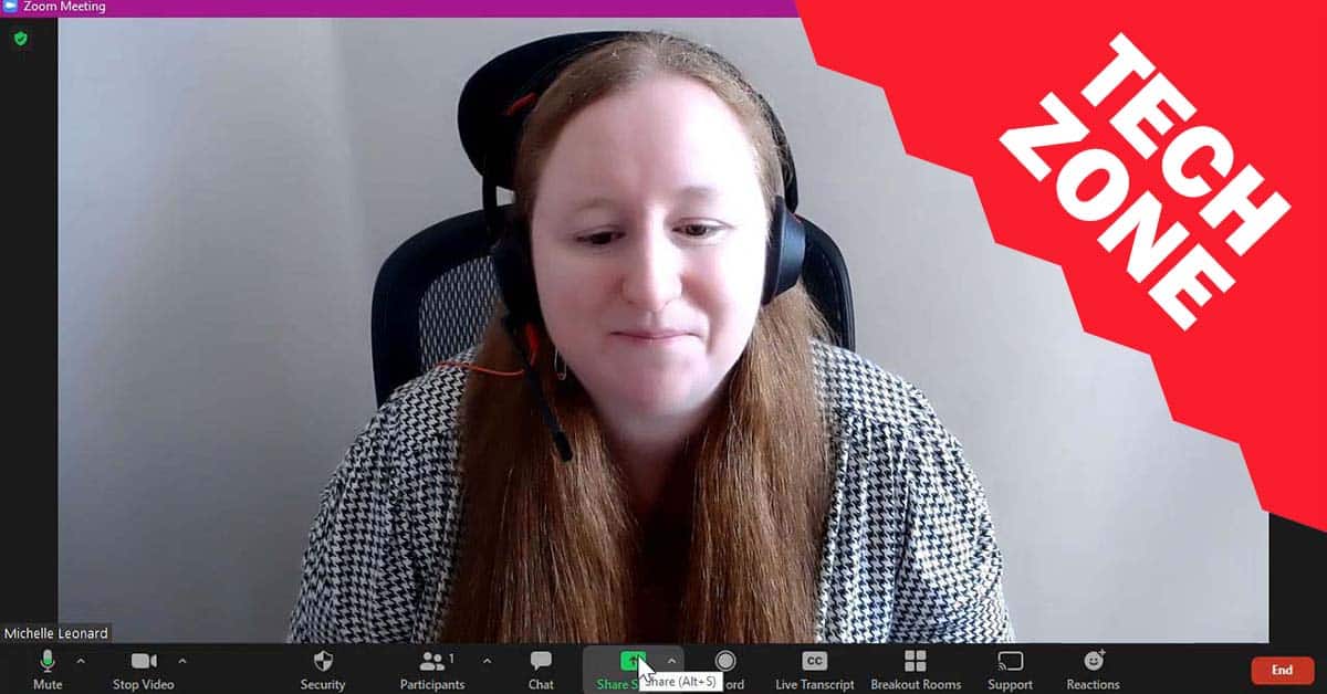 New TechZone Video - How to Record Virtual Presentations via Zoom by Michelle Leonard New TechZone Video - How to Record Virtual Presentations via Zoom by Michelle Leonard