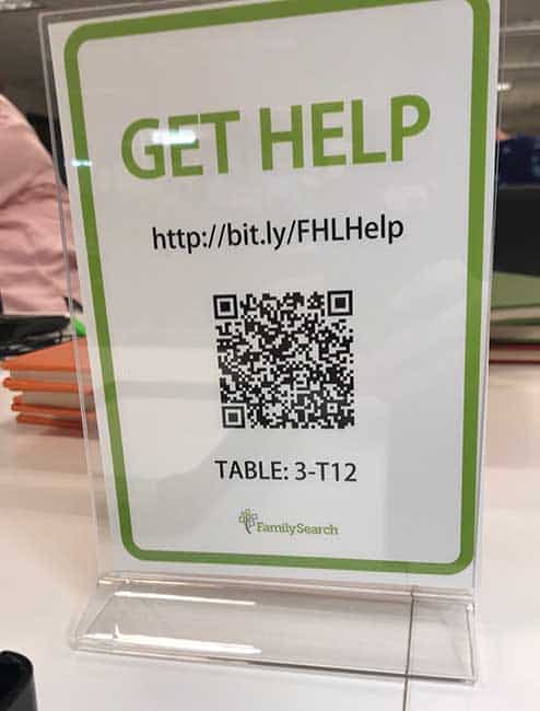 Get Help at the Family History Library