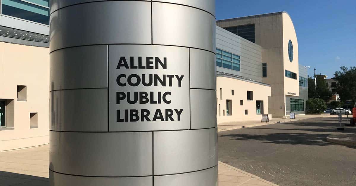 Summer Research Trip: Allen County Public Library