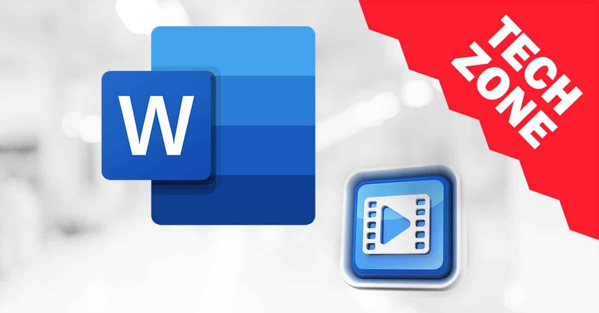 New TechZone Video - Adding a Video to a Microsoft Word Document by Gena Philibert-Ortega