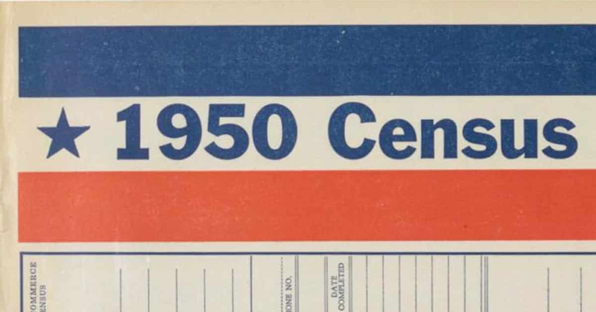 Not Another 1950 Census Article