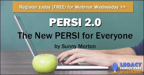 Register for Webinar Wednesday — PERSI 2.0: The New PERSI for Everyone by Sunny Morton