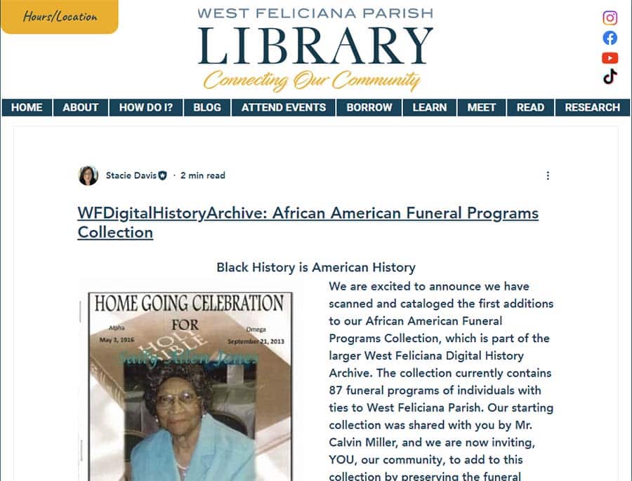 WestFelicianaLibrary