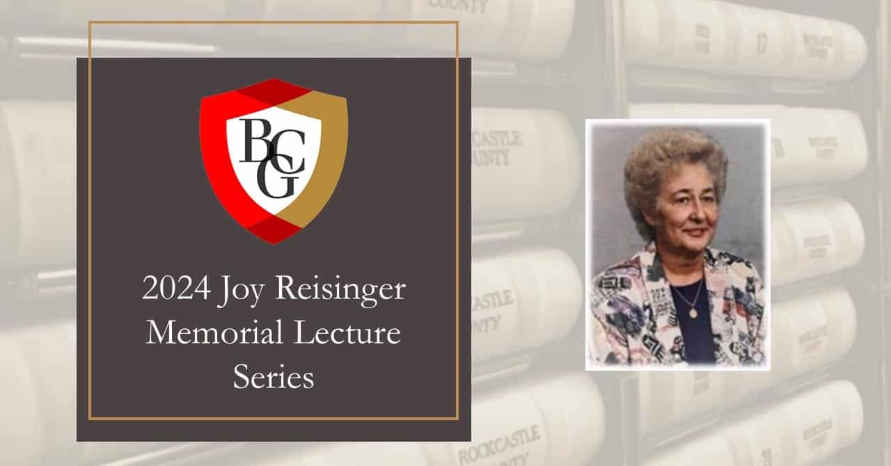 BCG Announces 2024 Joy Reisinger Memorial Lecture Series